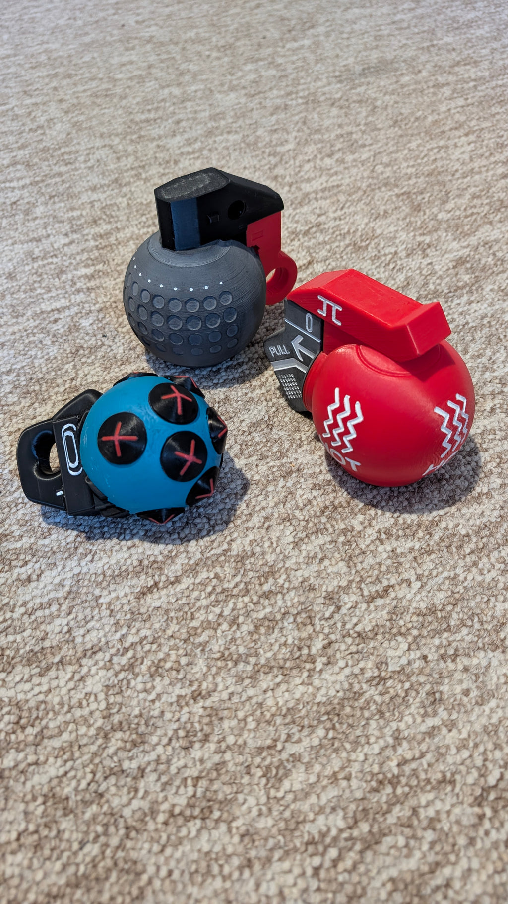 Marathon Grenade Bundle – Heat, Impact & Sticky | 3D Printable STL Files