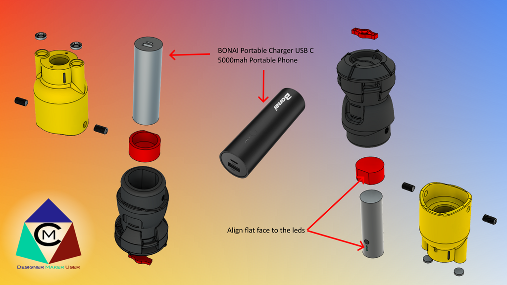 Fallout Fusion Core Power Bank STL (Digital Download)