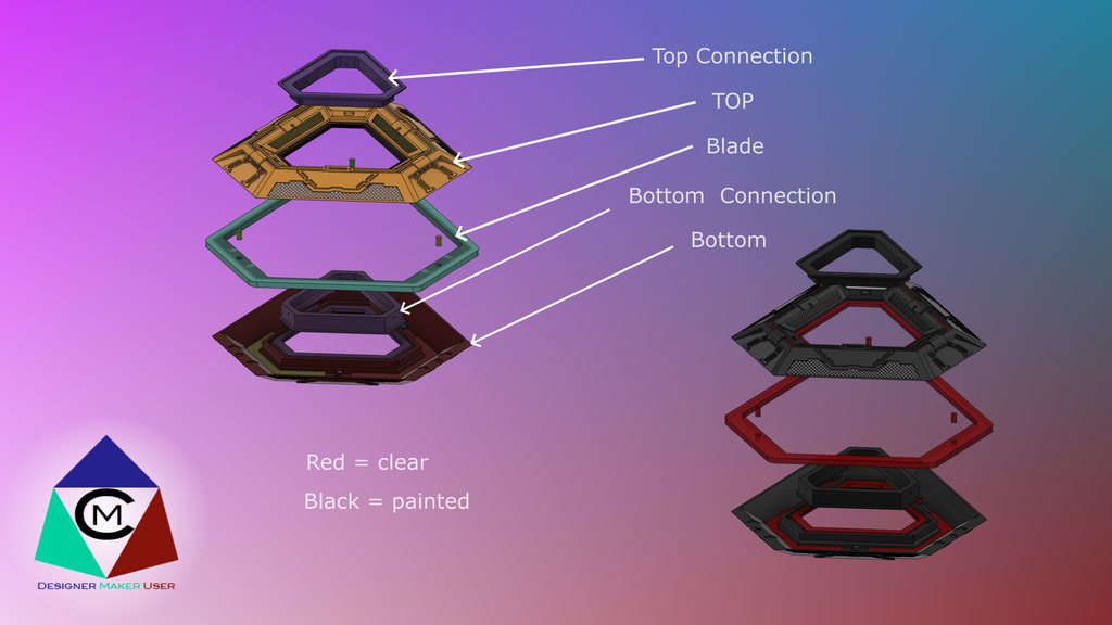 TRON Ares Data Disc – 3D Printable STL File