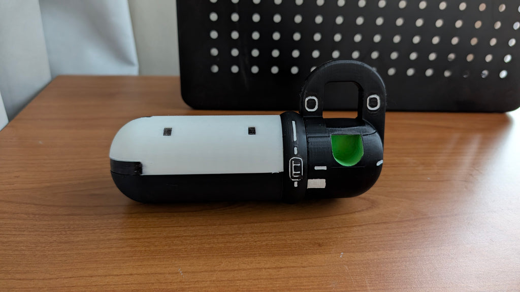 Marathon Smoke Grenade Prop – Handmade Sci-Fi Collectible