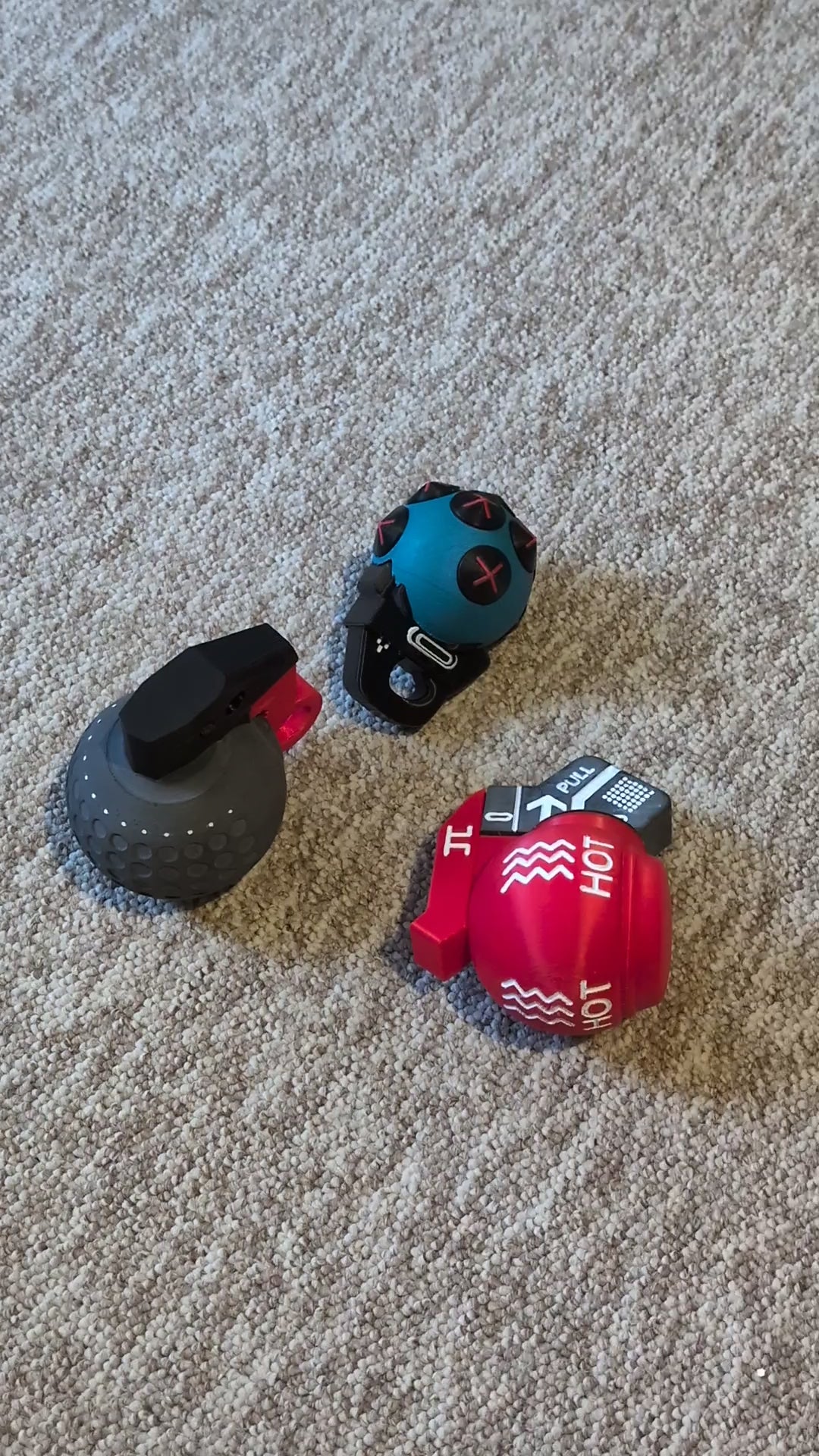 Marathon Grenade Bundle – Heat, Impact & Sticky | 3D Printable STL Files